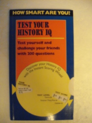 Stock image for Test Your History I.Q. for sale by Wonder Book