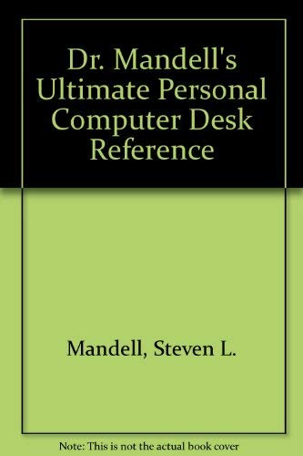 Immagine dell'editore per Dr. Mandell's Ultimate Personal Computer Desk Reference. venduto da Library House Internet Sales