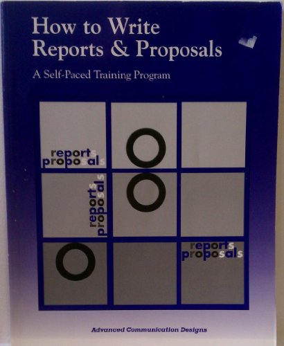 Imagen de archivo de How to Write Reports and Proposals a la venta por medimops