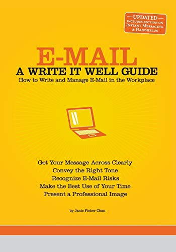 Beispielbild fr E-Mail: A Write It Well Guide zum Verkauf von SecondSale