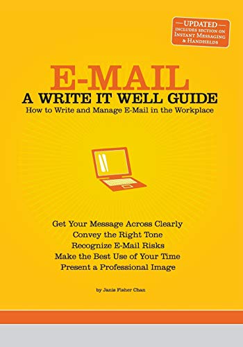 Imagen de archivo de E-Mail: A Write It Well Guide a la venta por SecondSale