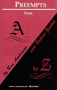 Imagen de archivo de Preempts from A to Z a la venta por BooksRun
