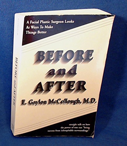 Stock image for Before and after for sale by Bookmonger.Ltd