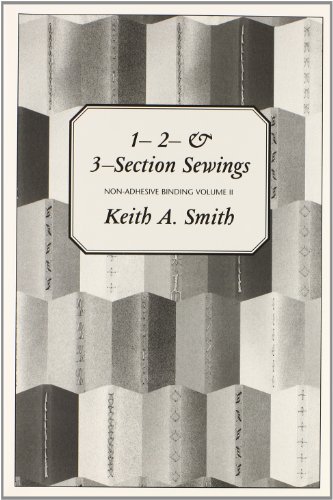 9780963768223: 1, 2 and 3 Section Sewings: Non-Adhensive Binding (Decorative Sewing Patterns, Book 169)