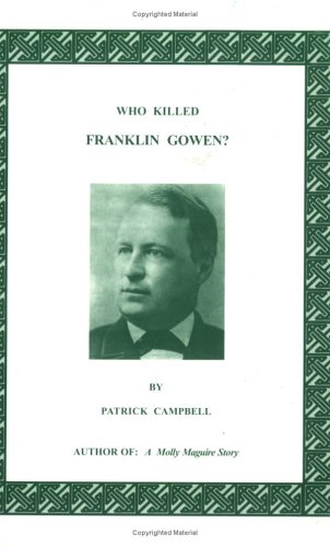 Imagen de archivo de Who Killed Franklin Gowen a la venta por HPB-Red