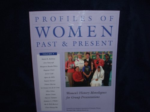 Beispielbild fr Profiles of Women Past & Present Volume 3 zum Verkauf von Books From California
