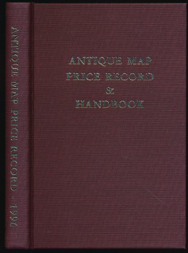 Beispielbild fr Antique Map Price Record and Handbook for 1996, Vol. 14: Including Sea Charts, City Views, Celestial Charts, Battle Plans and Globes zum Verkauf von Magers and Quinn Booksellers
