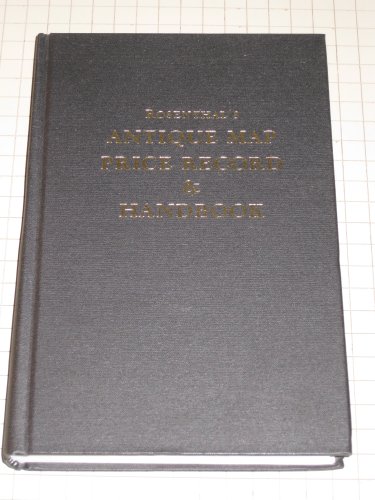 Antique Map Price Record and Handbook for 1999-2000