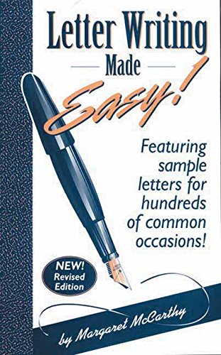 9780963994622: Letter Writing Made Easy!: Featuring Sample Letters for Hundreds of Common Occasions