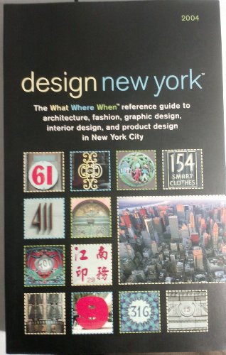 Stock image for DESIGNnewyork 2004 for sale by Housing Works Online Bookstore