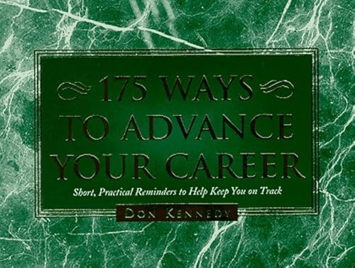 Imagen de archivo de 175 Ways to Advance Your Career a la venta por Goodwill Southern California