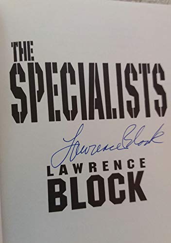 Stock image for The Specialists (Signed, Limited Edition) for sale by HPB-Diamond
