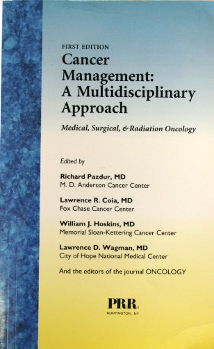 Imagen de archivo de Cancer Management: A Multidisciplinary Approach a la venta por gearbooks