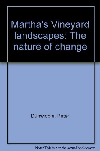 9780964235601: Martha's Vineyard landscapes: The nature of change