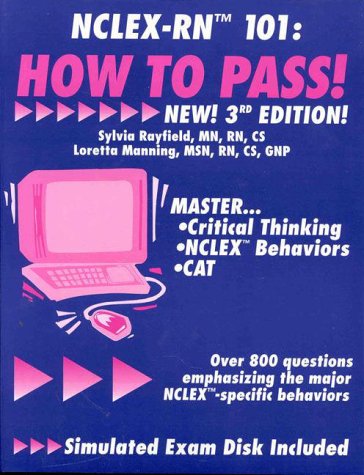 9780964362239: NCLEX-RN 101: How to Pass! (With Diskette for Windows)