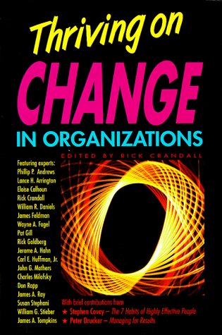 Stock image for Thriving on Change in Organizations for sale by HPB-Red