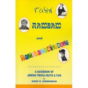 9780964450141: Rashi, Rambam and Ramalamadingdong: A Quizbook of Jewish Trivia Facts and Fun