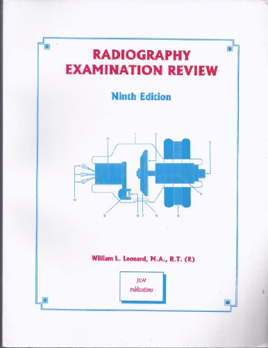Stock image for Radiography Exmination Review ; 9 /E for sale by Basi6 International
