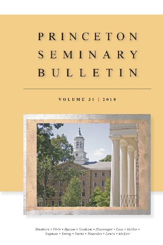 Stock image for Princeton Seminary Bulletin: Volume 31 for sale by Lucky's Textbooks