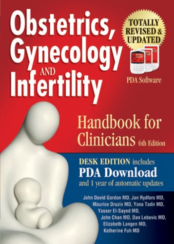 9780964546783: Obstetrics, Gynecology & Infertility, Handbook for Clinicians: Desk Edition With Pda Download