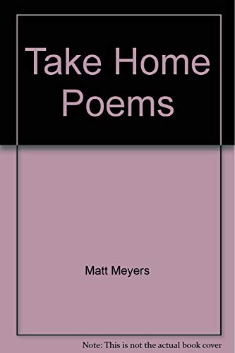 Stock image for Take Home Poems for sale by HPB-Ruby