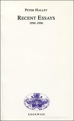 Recent Essays, 1990-1996