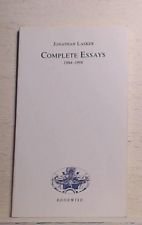 Complete Essays 1984-1998 (9780964646650) by Lasker, Jonathan