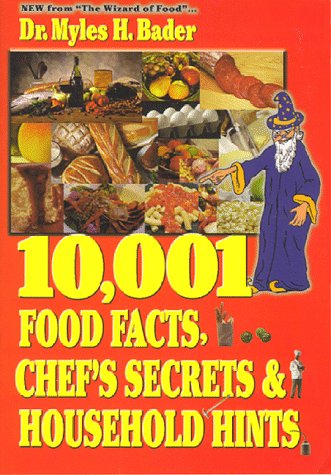 Beispielbild fr The Wizard of Food Presents 10,001 Food Facts, Chef's Secrets and Household Hints : More Usable Food Facts and Household Hints Than Any Single Book Ever Published zum Verkauf von Better World Books