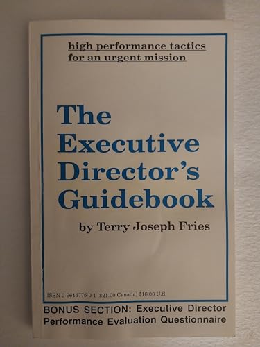 Stock image for The Executive Director's Guidebook for sale by ThriftBooks-Dallas