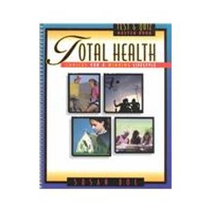 Imagen de archivo de Total Health: Choices for a Winning Lifestyle : Test and Quiz Master Book a la venta por Patrico Books