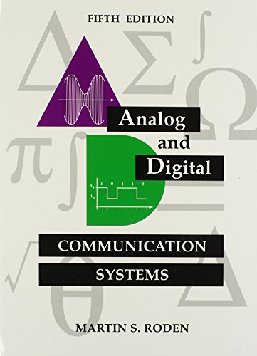 Stock image for ANALOG+DIGITAL COMMUN.SYSTEMS-W/CD for sale by GreatBookPrices