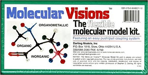 Beispielbild fr Molecular Visions (Organic, Inorganic, Organometallic) Molecular Model Kit #1 by Darling Models to accompany Organic Chemistry zum Verkauf von HPB-Red