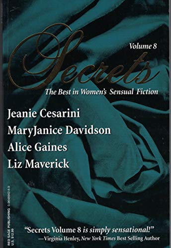 Beispielbild fr Secrets: The Best in Women's Sensual Fiction, Vol. 8 zum Verkauf von Wonder Book