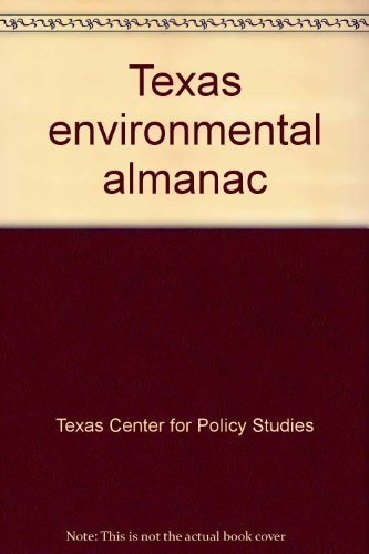 Beispielbild fr Texas environmental almanac zum Verkauf von HPB-Red
