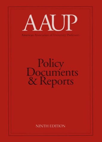 Stock image for AAUP Policy Documents and Reports for sale by Better World Books