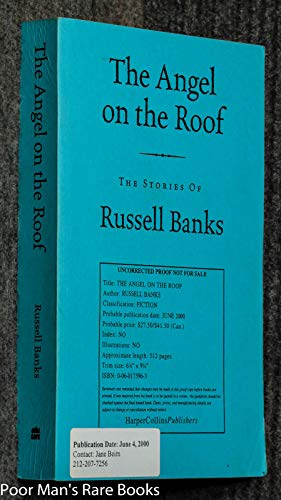 9780965014021: The Angel on the Roof [Paperback] by Russell Banks