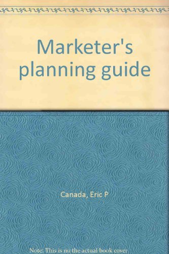 Stock image for Marketer's planning guide for sale by HPB-Emerald