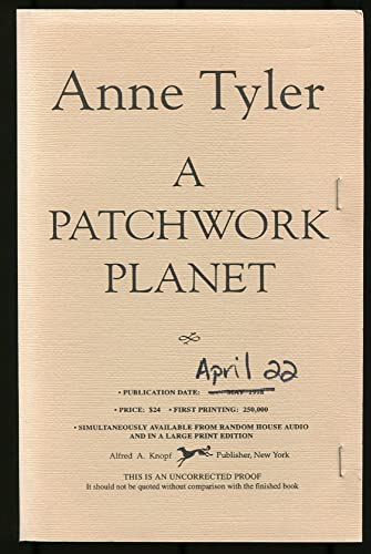 Beispielbild fr Patchwork Planet zum Verkauf von Better World Books
