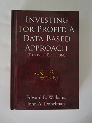 Image d'archives pour Investing for Profit: A Data Based Approach (Revised Edition) mis en vente par Better World Books