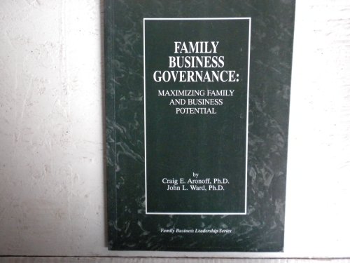 Beispielbild fr Family Business Governance: Maximizing Family and Business Potential zum Verkauf von ThriftBooks-Atlanta