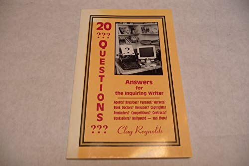 Stock image for Twenty Questions: Answers for the Inquiring Writer for sale by HPB-Red