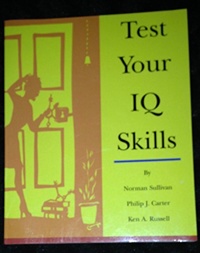 Imagen de archivo de Test Your IQ Skills a la venta por Top Notch Books