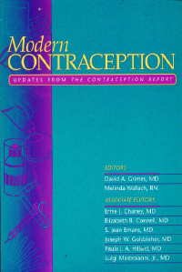 Beispielbild fr Modern contraception: Updates from the contraception report zum Verkauf von Once Upon A Time Books