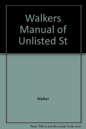 Walker's Manual of Unlisted Stocks