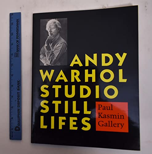 Beispielbild fr Andy Warhol studio still lifes zum Verkauf von Housing Works Online Bookstore