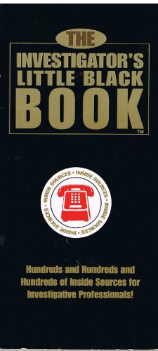 Stock image for Investigators Little Black Book, The for sale by Wizard Books