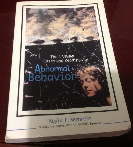 Beispielbild fr The Lanahan Cases and Readings in Abnormal Behavior zum Verkauf von ThriftBooks-Dallas