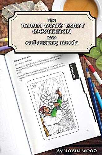 9780965298445: Robin Wood Tarot Coloring Book