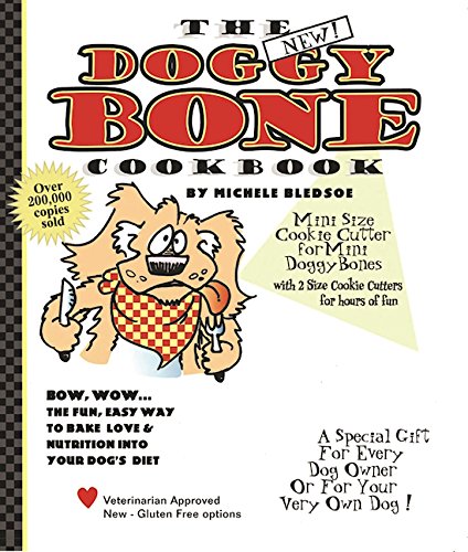 9780965304245: The Doggy Bone Cookbook: Mini Size Cookie Cutter for Mini Doggy Bones with 2 Size Cookie Cutters for Hours of Fun