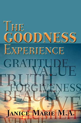 Beispielbild fr The Goodness Experience zum Verkauf von Books From California